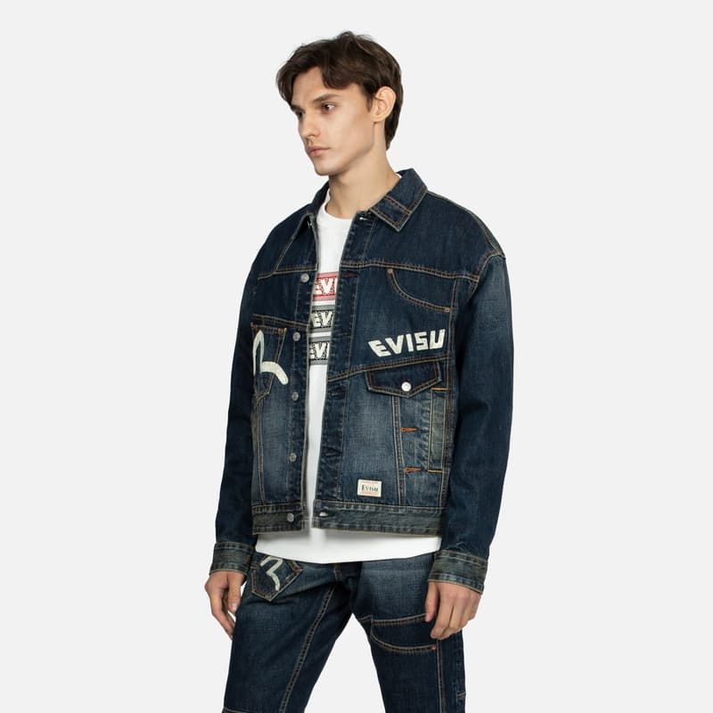 Джинсовая куртка EVISU AW23 M - изображение 3