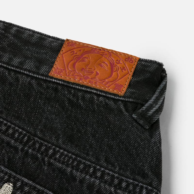 EVISU Джинсы Черные Женские Длинные Юбки - изображение 6
