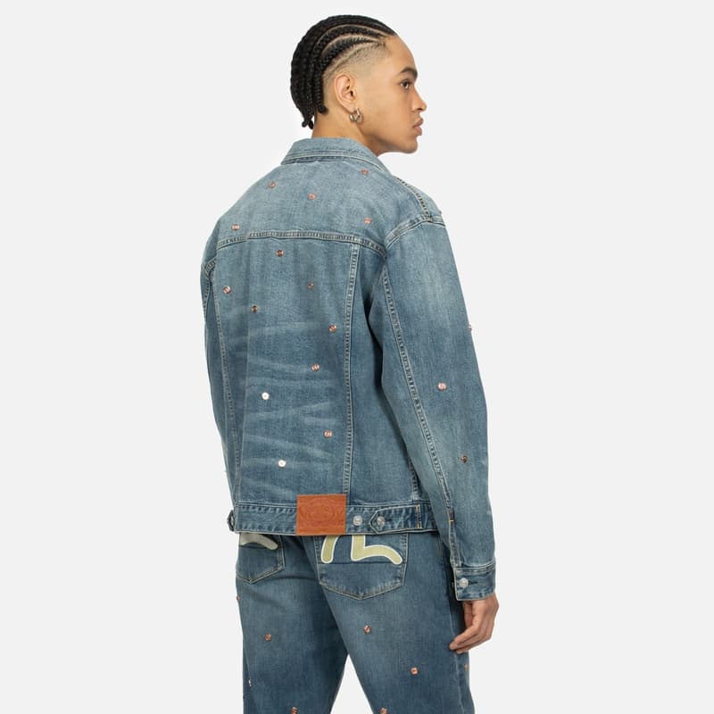 Джинсовая куртка EVISU SS24 - изображение 4