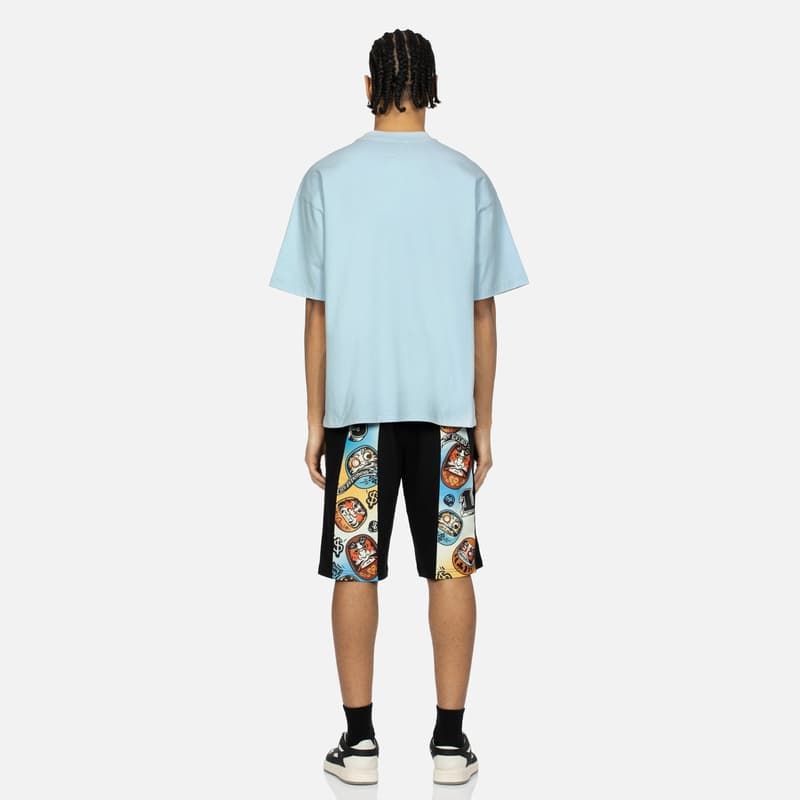 Шорты EVISU SS24 Black Shorts - изображение 5