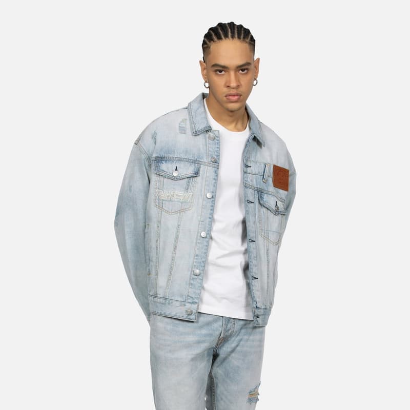 Джинсовая куртка EVISU SS24 - изображение 4