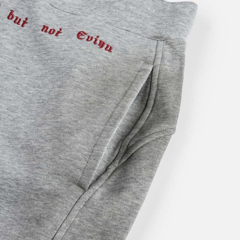 Штаны Evisu Вересковый серый Женские Повседневные брюки - изображение 7