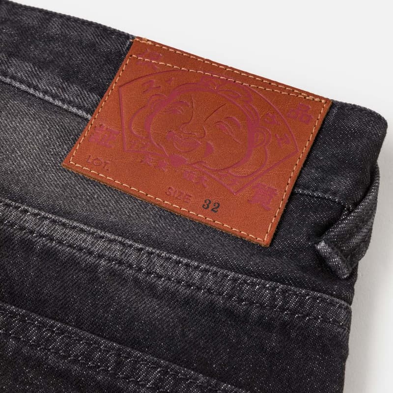 Джинсовые шорты EVISU Джинсовые шорты черного цвета для мужчин - изображение 8