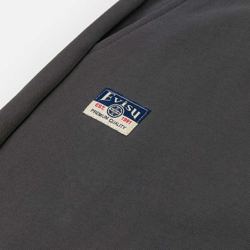 Штаны EVISU 2025 Осенние Повседневные Брюки Мужские - изображение 6