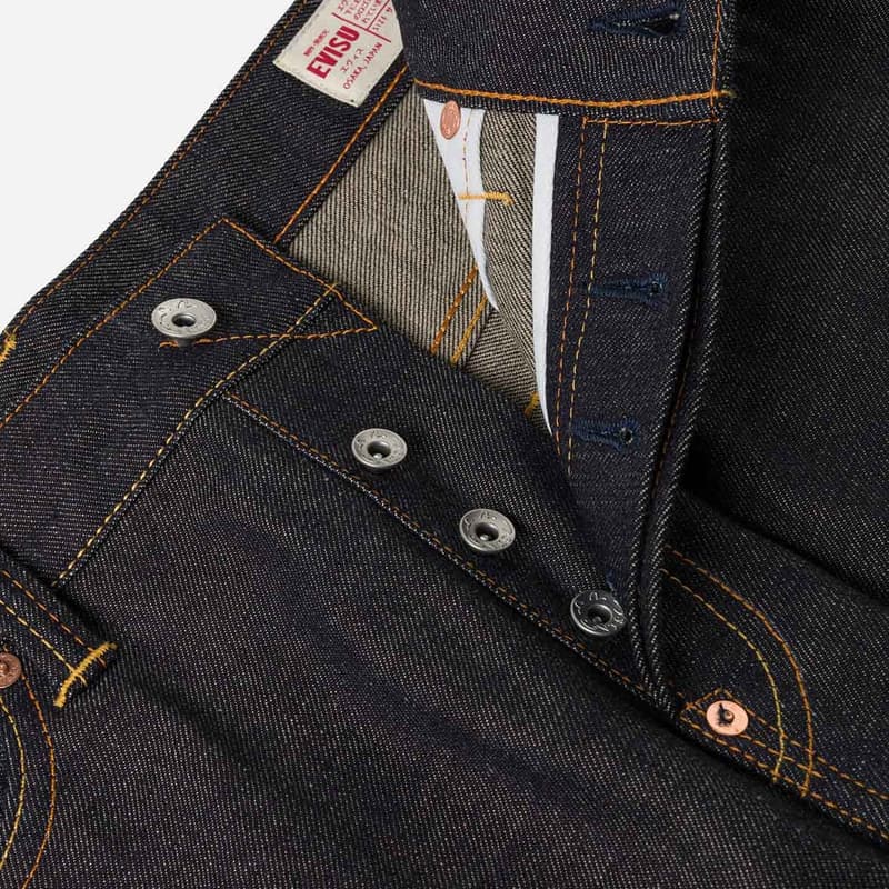 Джинсовые шорты EVISU Джинсовые синие мужские джинсовые шорты - изображение 7