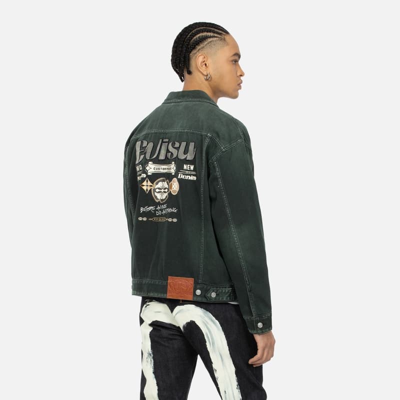 Джинсовая куртка EVISU SS24 - изображение 3