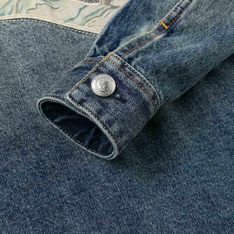 EVISU 2025 Осенний Деним Куртка Женская - изображение 6