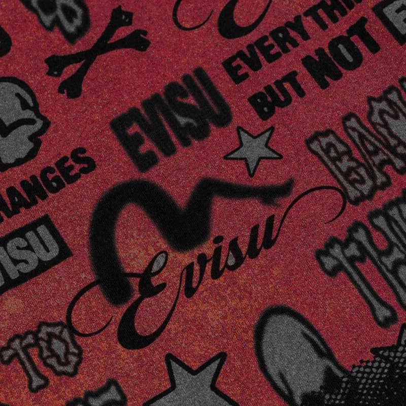Футболка EVISU Черный Женские Футболки - изображение 7