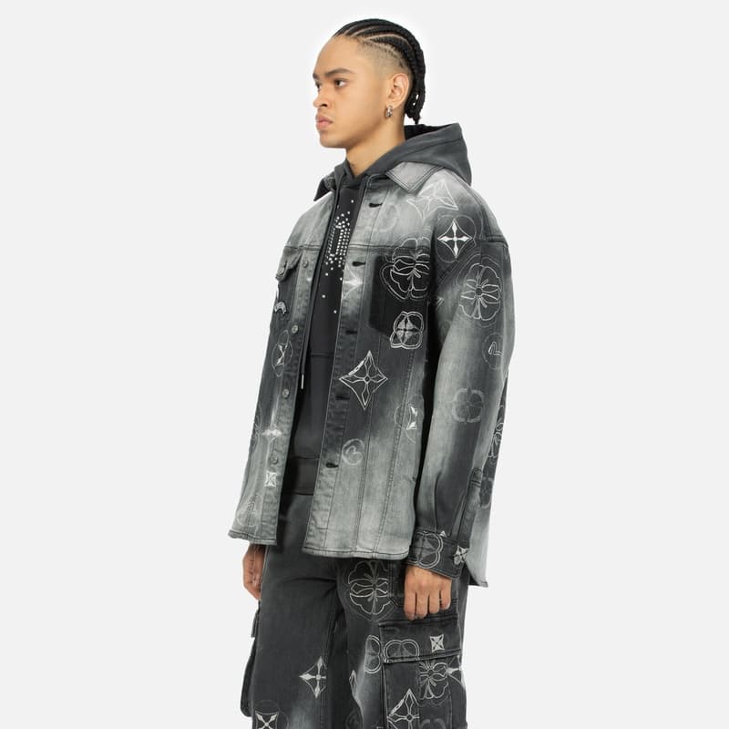 Джинсовая куртка EVISU SS24 - изображение 4