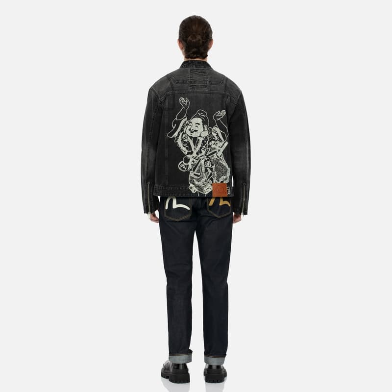 Джинсовая куртка EVISU AW24 - изображение 5