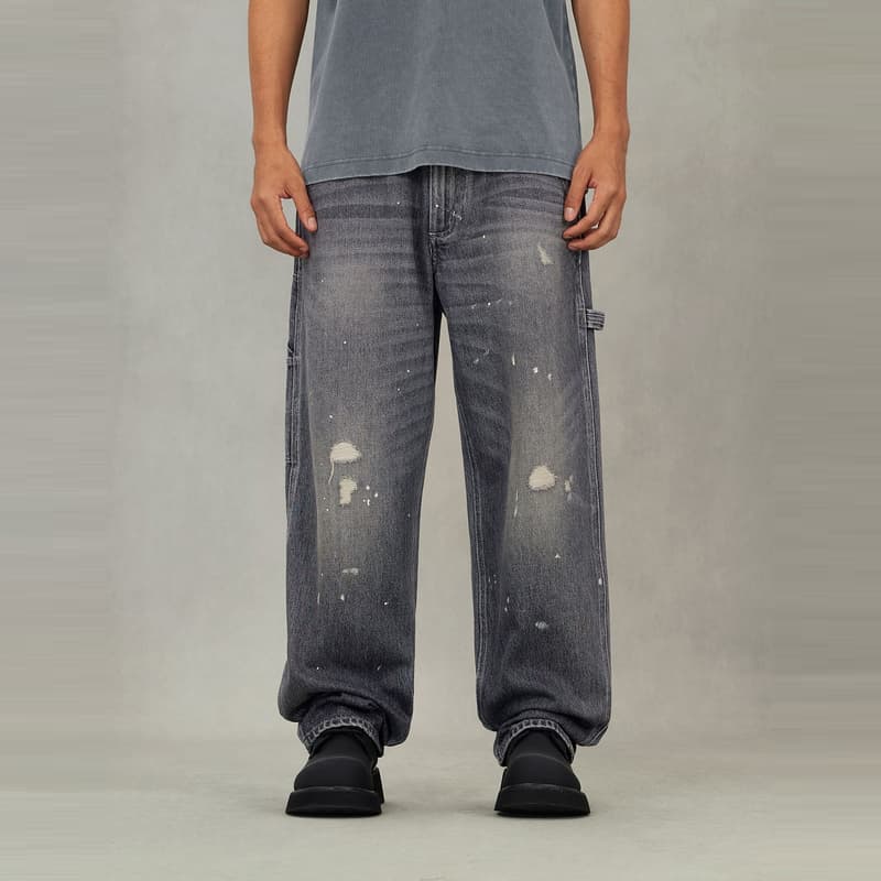 Штаны EVISU New Vintage 2025 Осенние Джинсы Мужские - изображение 4