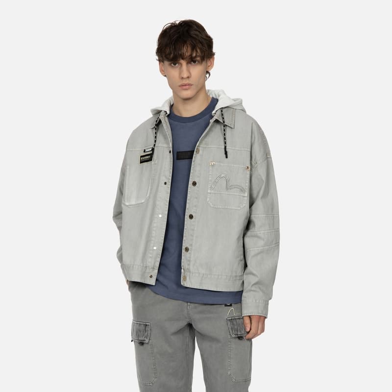 Джинсовая куртка EVISU KURO SS24 - изображение 4