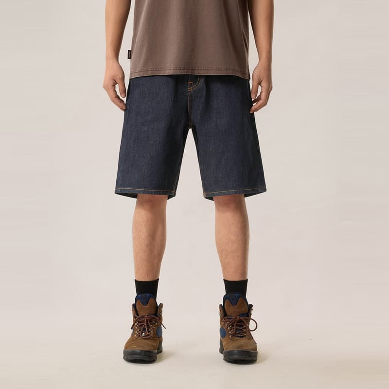 Джинсовые шорты Evisu Мужские Джинсовые Шорты - изображение 4