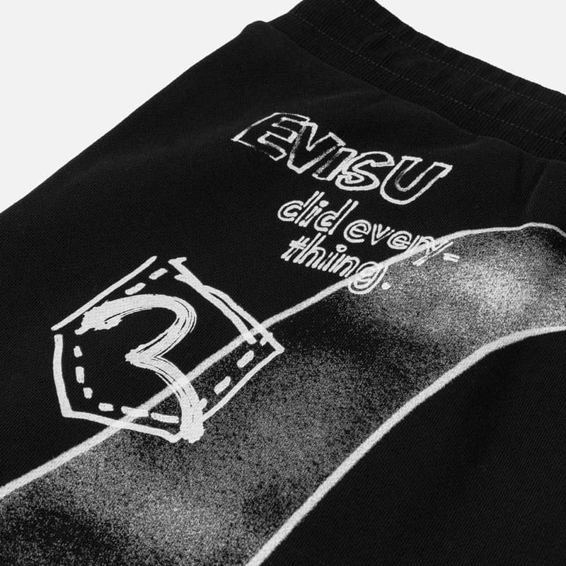 Шорты EVISU Мужские Повседневные Шорты - изображение 5