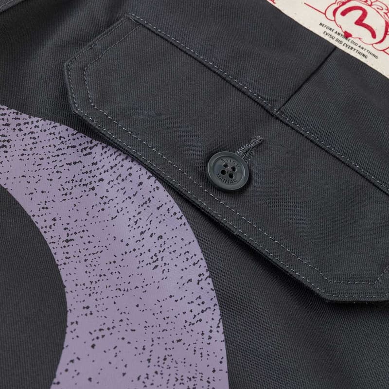 Шорты Evisu Мужские Повседневные Шорты - изображение 5
