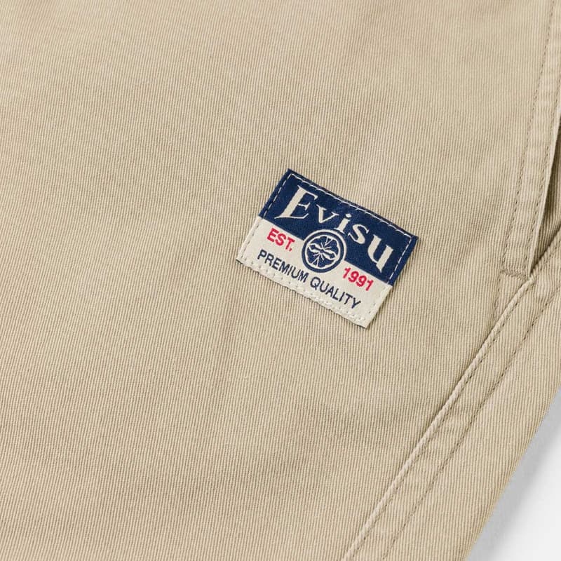 Шорты EVISU Мужские Повседневные Шорты - изображение 5