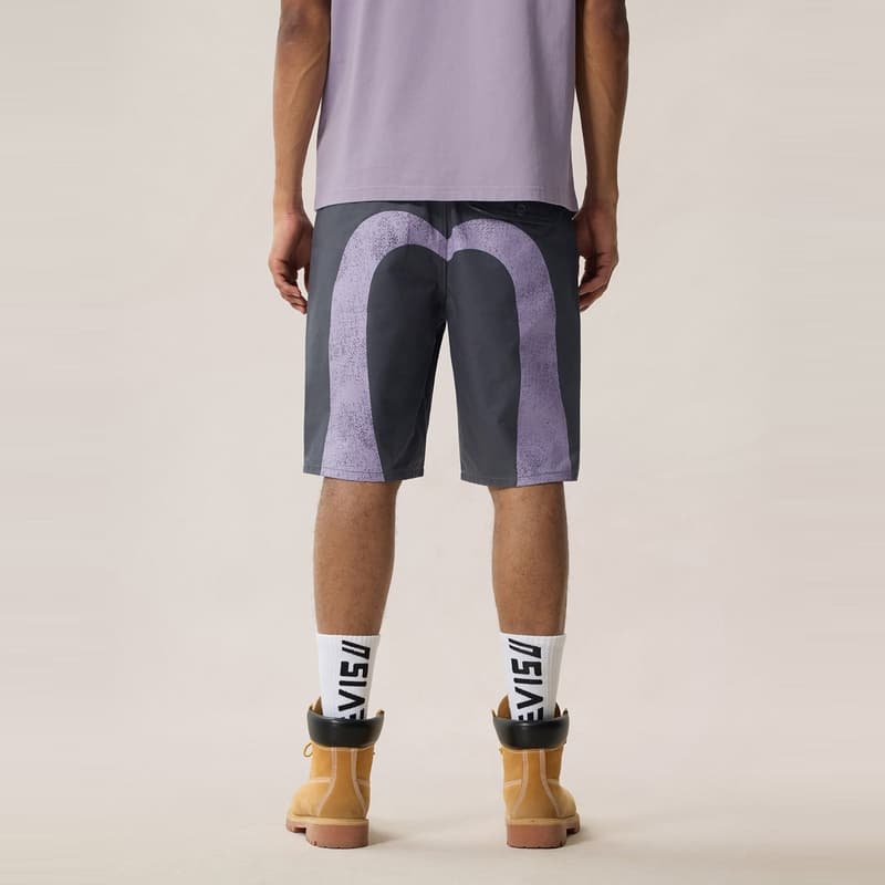 Шорты Evisu Мужские Повседневные Шорты - изображение 3
