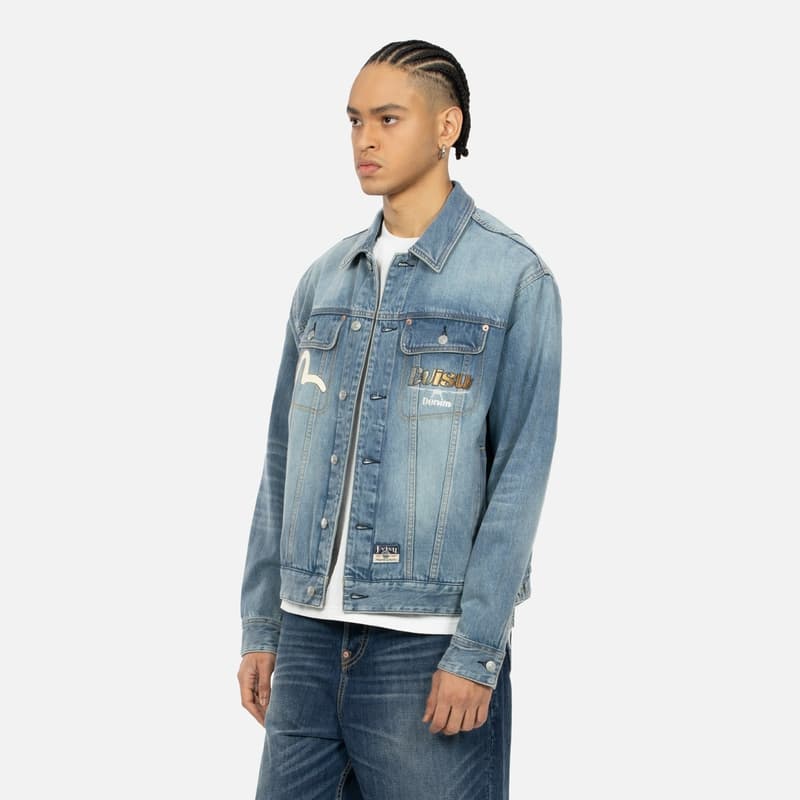 Джинсовая куртка EVISU SS24 - изображение 4
