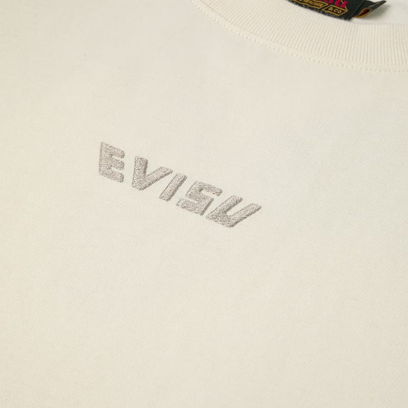 Футболка EVISU Мужские T-рубашки - изображение 8