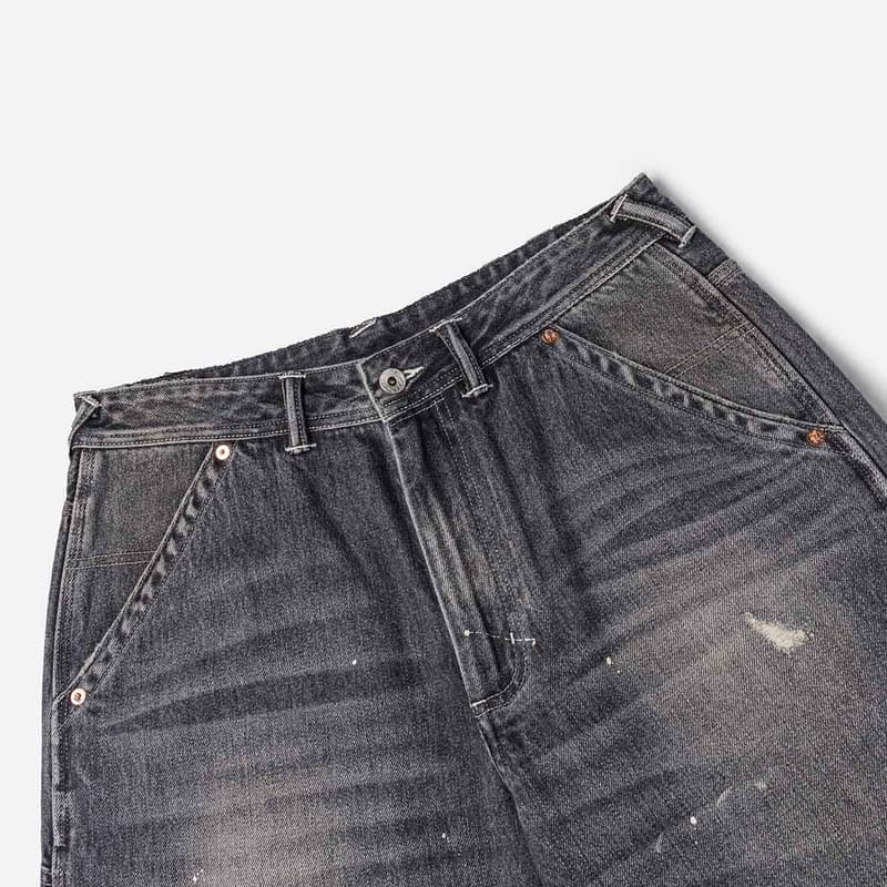 Штаны EVISU New Vintage 2025 Осенние Джинсы Мужские - изображение 5