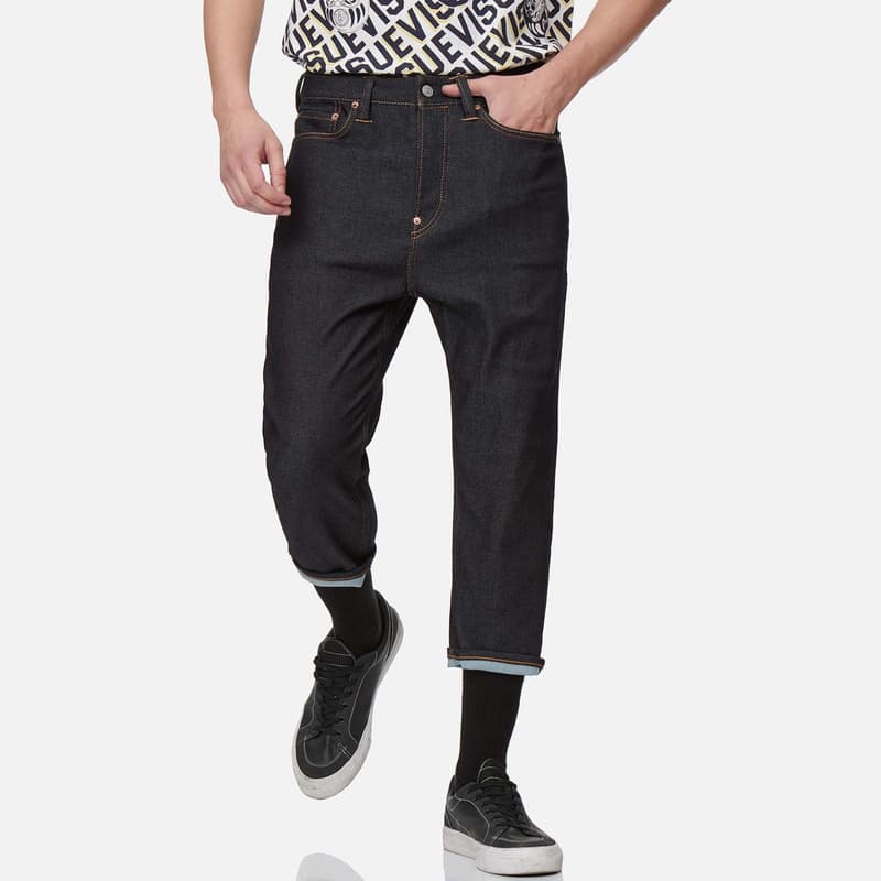 Штаны EVISU SS23 Denim Blue - изображение 4