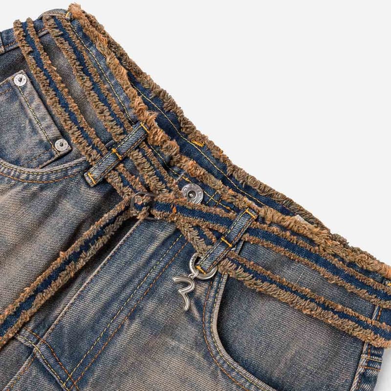 EVISU Джинсовые короткие юбки для женщин - изображение 6