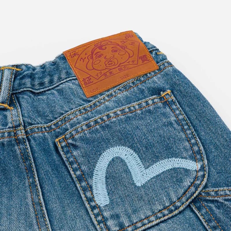 EVISU Джинсовый синий Kids Джинсы - изображение 5
