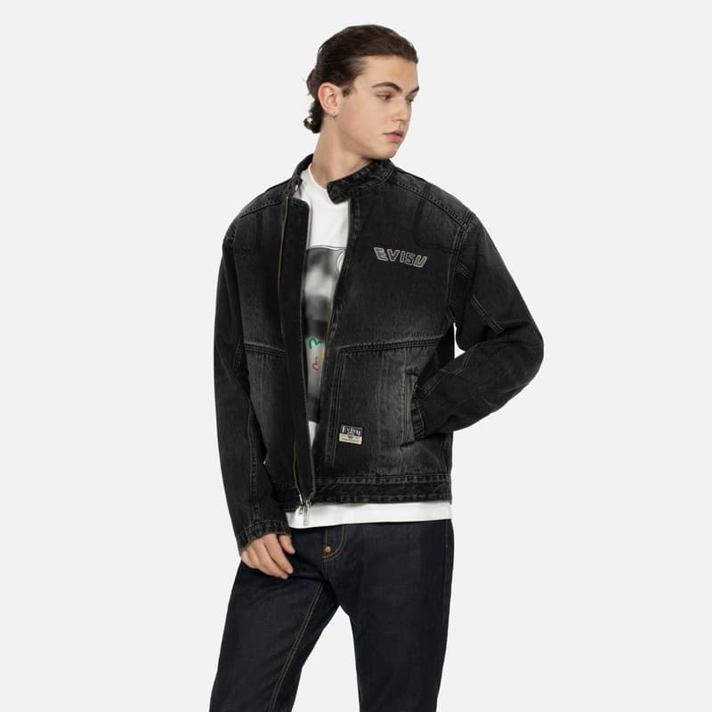 Джинсовая куртка EVISU AW24 - изображение 4