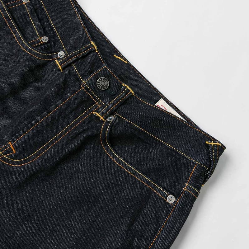 Джинсы EVISU Джинсовый Синий Женские Джинсы - изображение 5