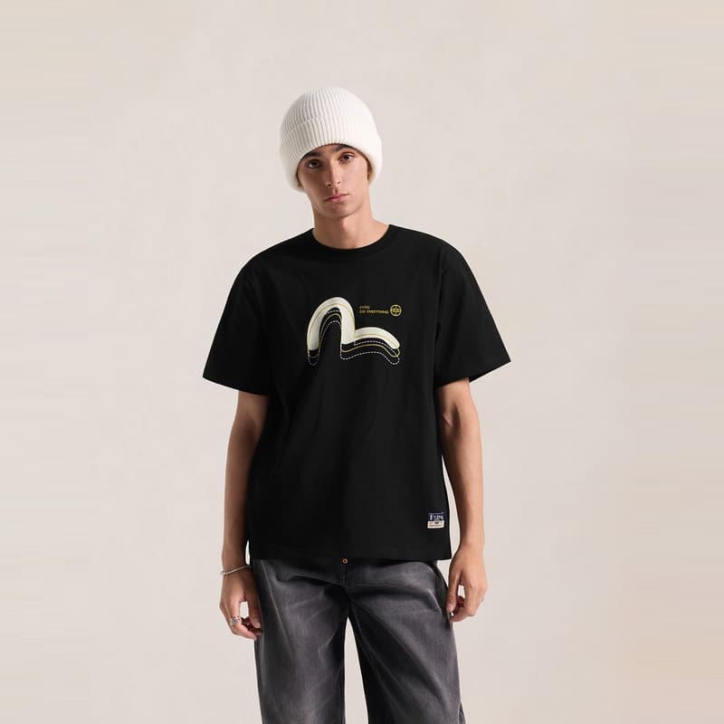 Футболка Evisu Мужские T-рубашки - изображение 3