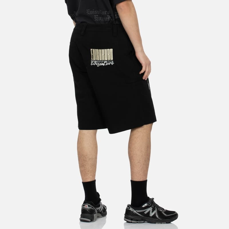 Шорты EVISU KURO SS24 Black Shorts - изображение 5