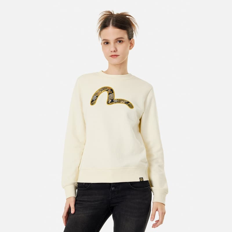 Худи EVISU Женские Толстовка - изображение 4