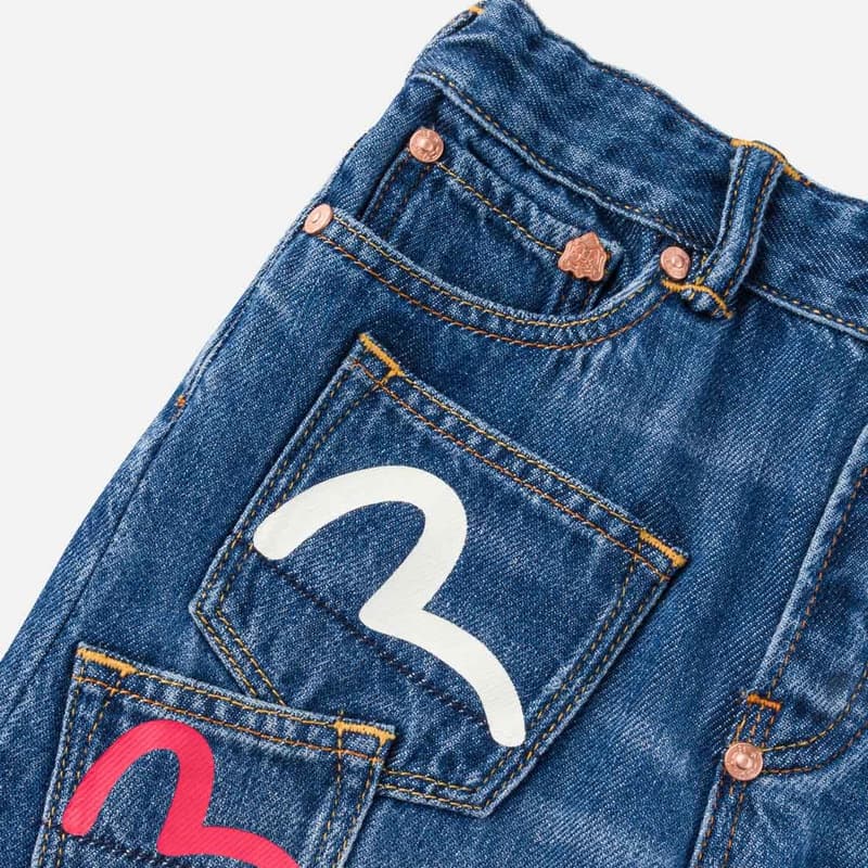 EVISU Джинсовый синий Kids Джинсы - изображение 5