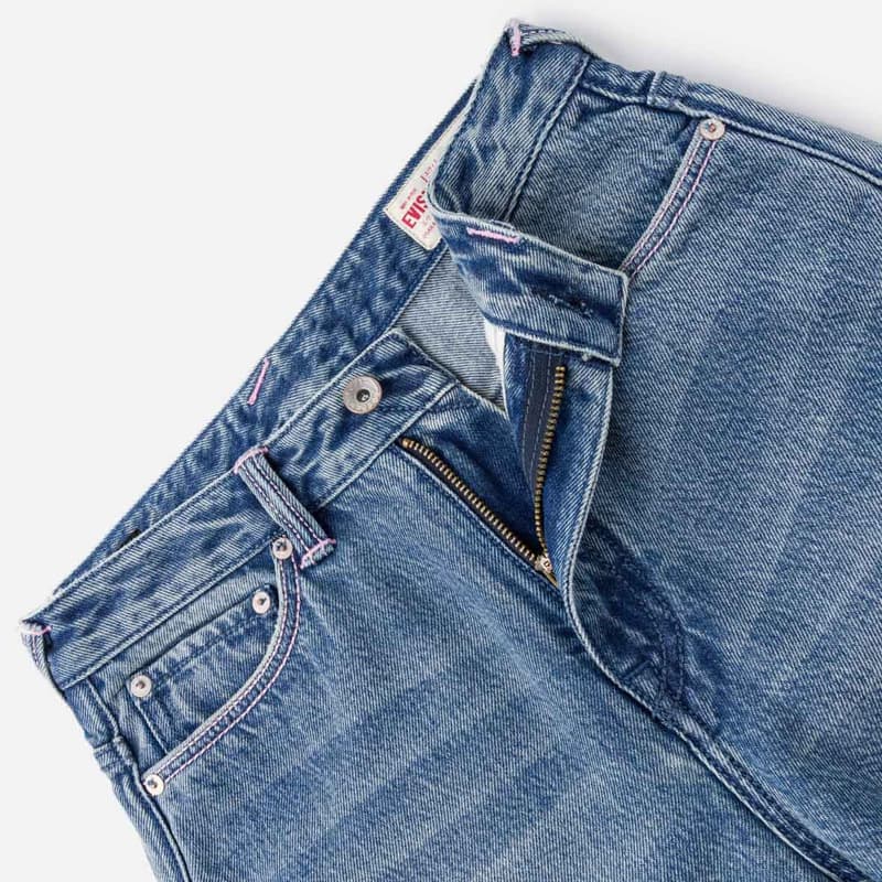 Джинсы Evisu Джинсовый Синий Женские Джинсы - изображение 7