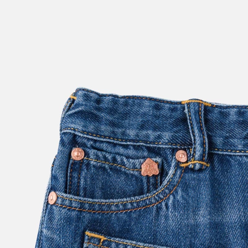 EVISU Джинсовый синий Kids Джинсы - изображение 8