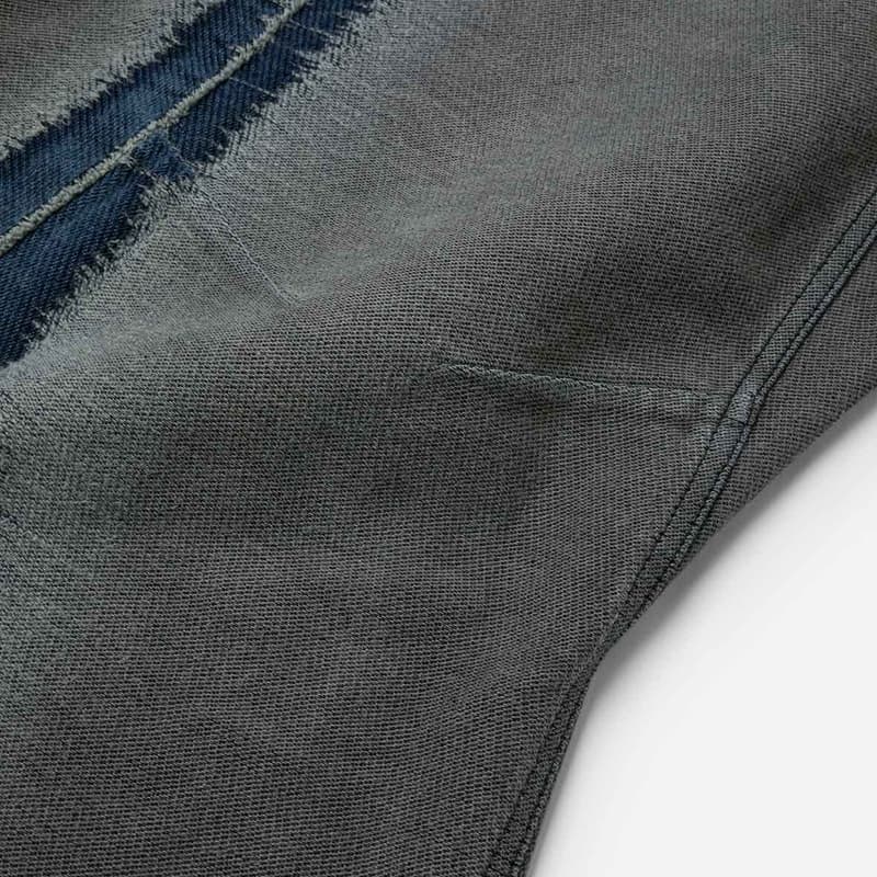 Штаны EVISU Джинсовый Синий Мужские Джинсы - изображение 6