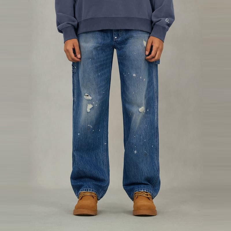 Штаны EVISU New Vintage 2025 Осенние Джинсы Мужские - изображение 4