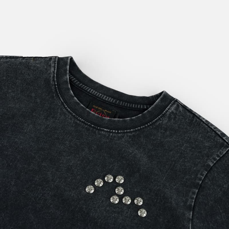 Футболка Evisu Carbon Gray Женские T-рубашки - изображение 5