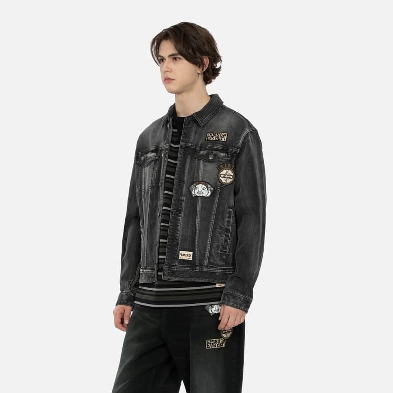 Джинсовая куртка EVISU SS24 - изображение 4