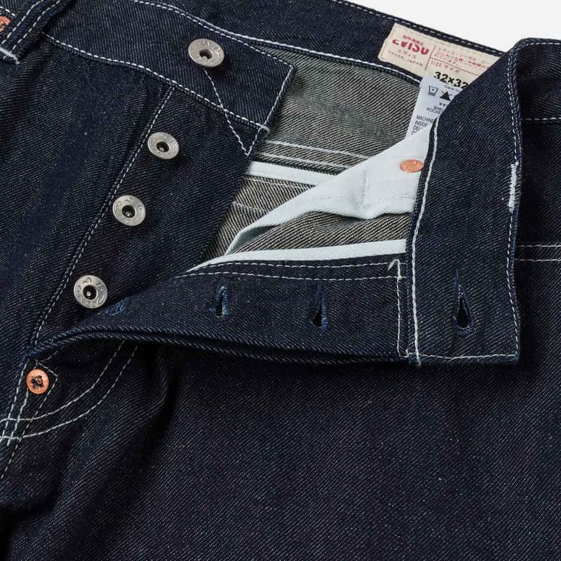 Штаны EVISU Джинсовый Синий Мужские Джинсы - изображение 8