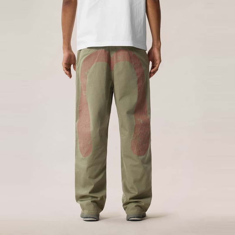 Штаны EVISU Мужские Повседневные Брюки - изображение 3
