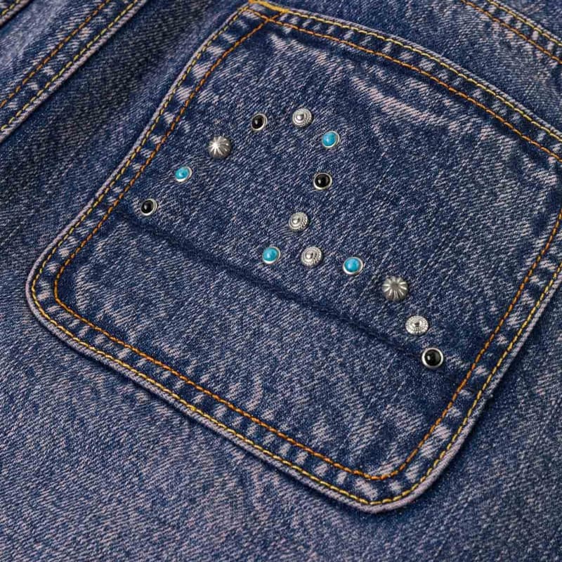 EVISU Джинсовые короткие юбки для женщин - изображение 5