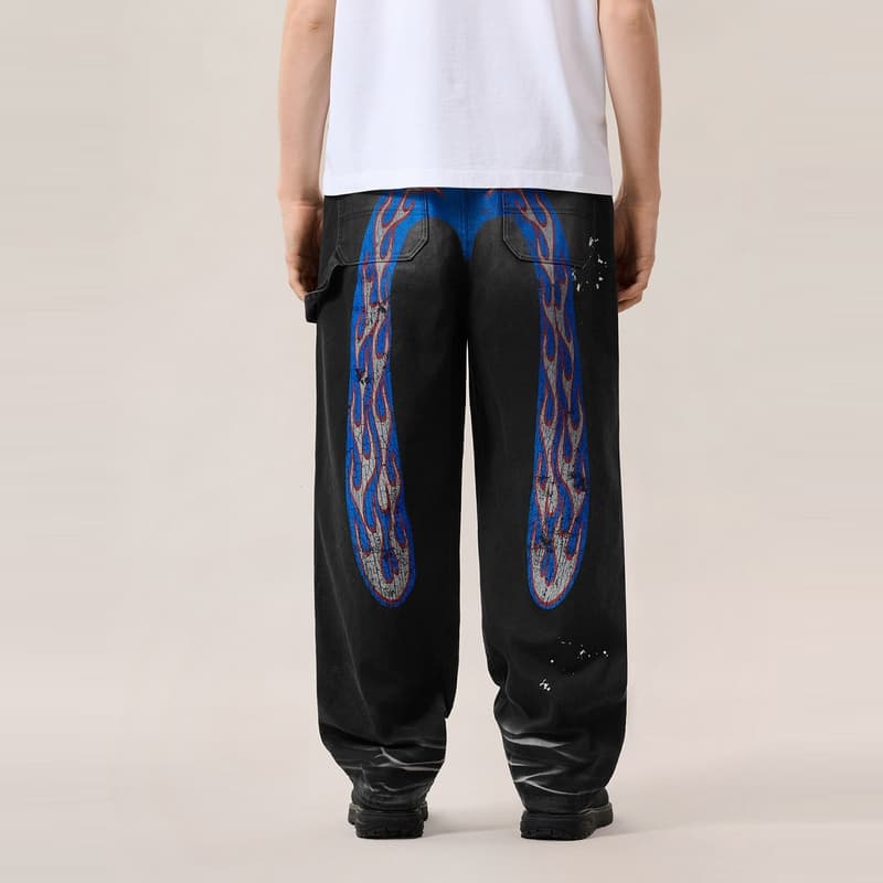 Штаны EVISU Мужские Джинсы - изображение 5
