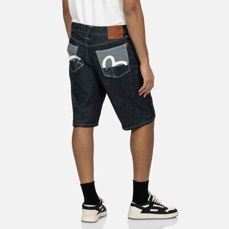 Джинсовые шорты EVISU SS24 - изображение 5