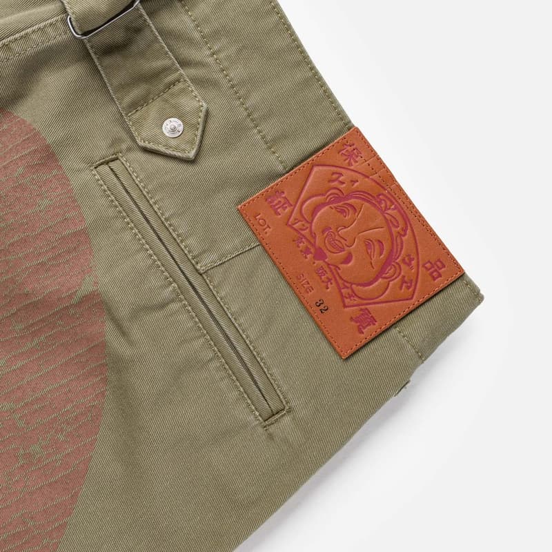 Штаны EVISU Мужские Повседневные Брюки - изображение 5