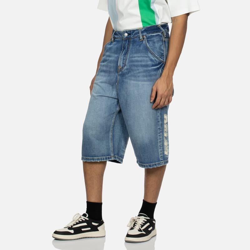 Джинсовые шорты EVISU SS24 - изображение 4