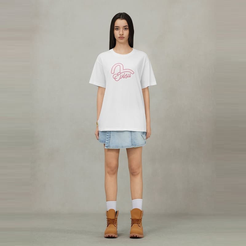 EVISU 2025 Летние Джинсовые Шорты Женские - изображение 5
