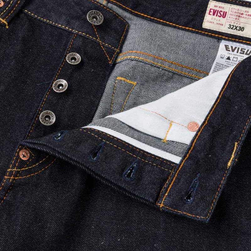 Штаны EVISU Мужские Джинсы - изображение 7
