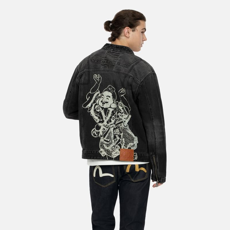 Джинсовая куртка EVISU AW24 - изображение 3