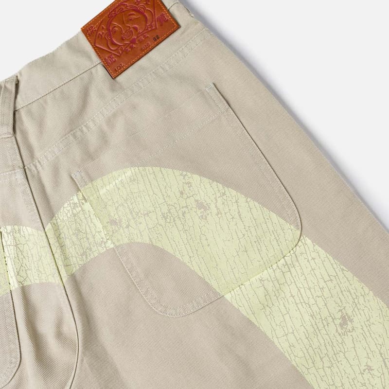 Шорты EVISU Мужские Повседневные Шорты - изображение 5